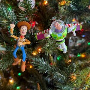 Buzz and Woody Holiday Ornament Set